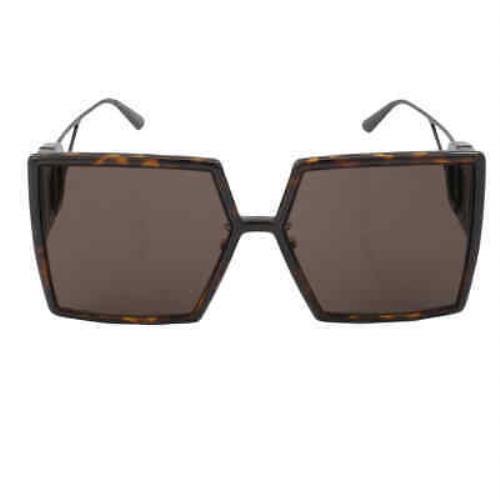Dior Smoke Mirror Sport Ladies Sunglasses 30MONTAIGNE SU 20A5 58 30MONTAIGNE SU