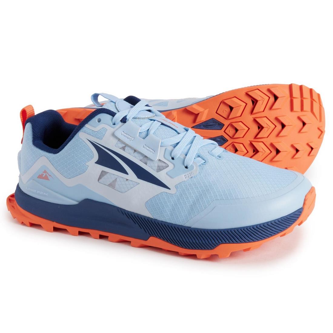 Altra Women`s Lone Peak 7 Running Shoes - Blue/orange