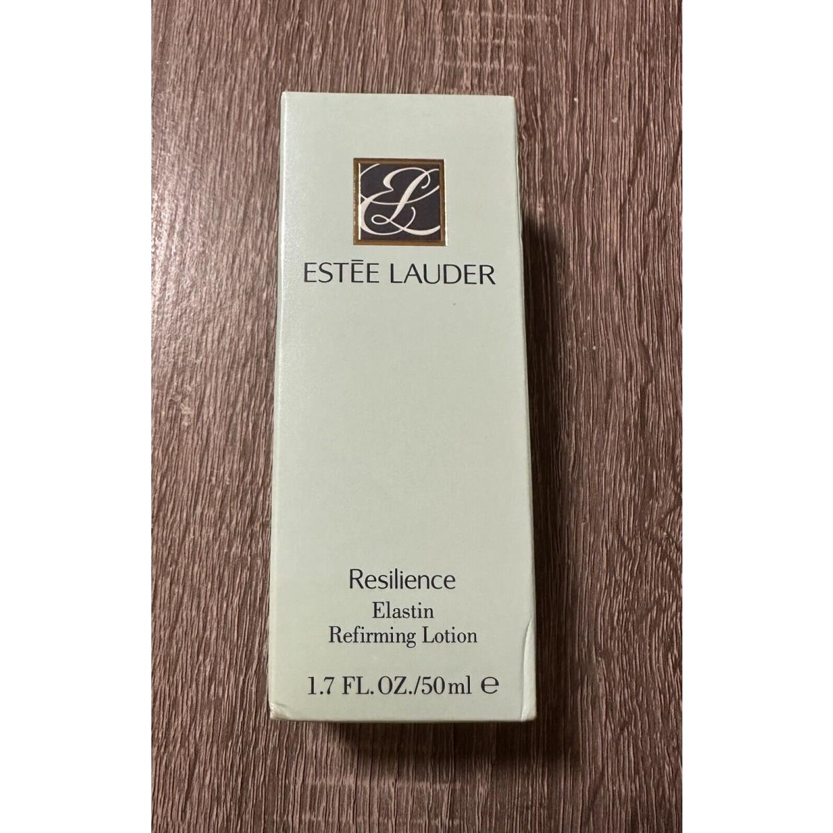 Est e Lauder Resilience Elastin Refirming Lotion 1.7 Oz/ 50 Ml