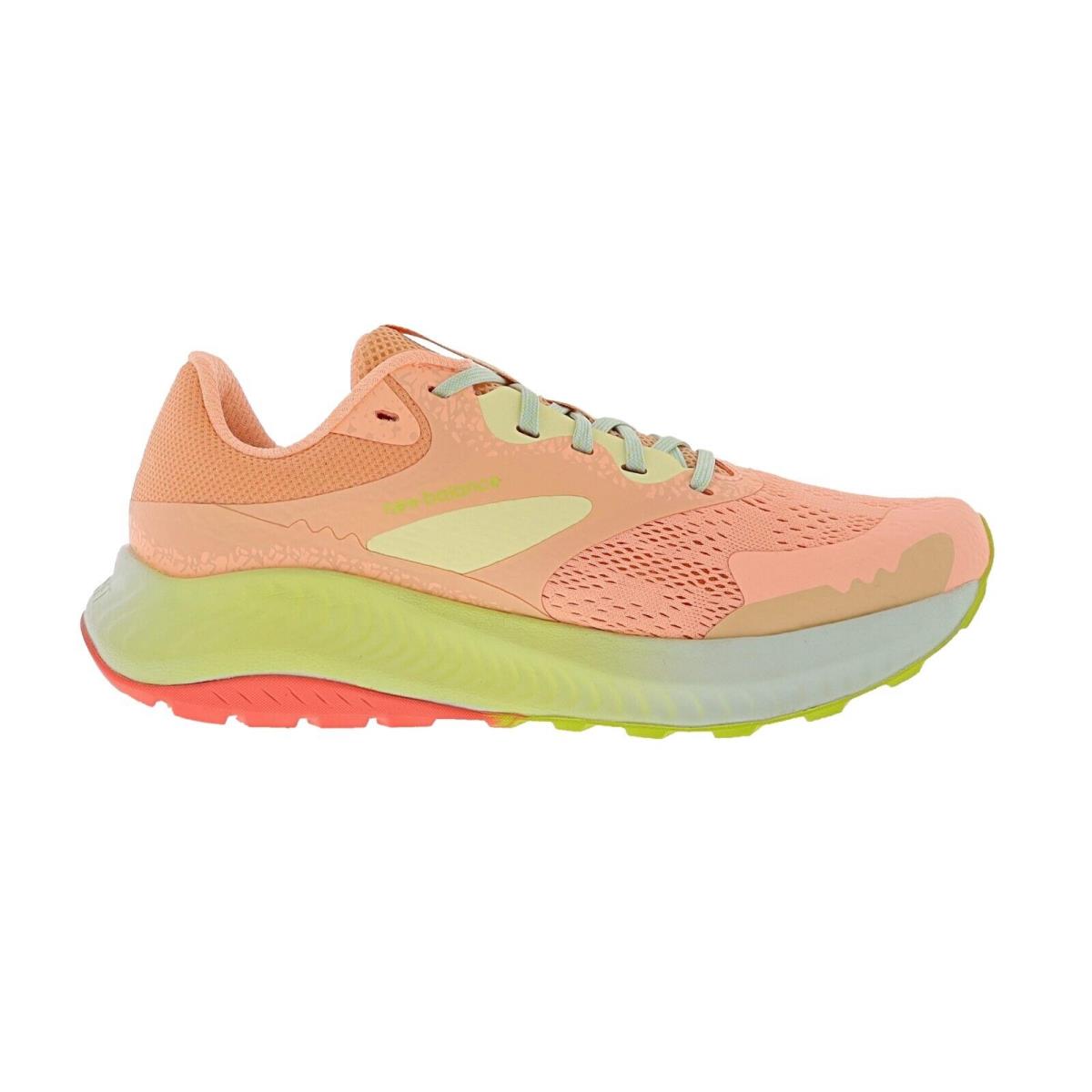 New Balance Women`s Dynasoft Nitrel V5 WTNTRRP5 Wide Width Trail Running Shoes - GUAVA ICE / HAZY PEACH / LIMELIGHT