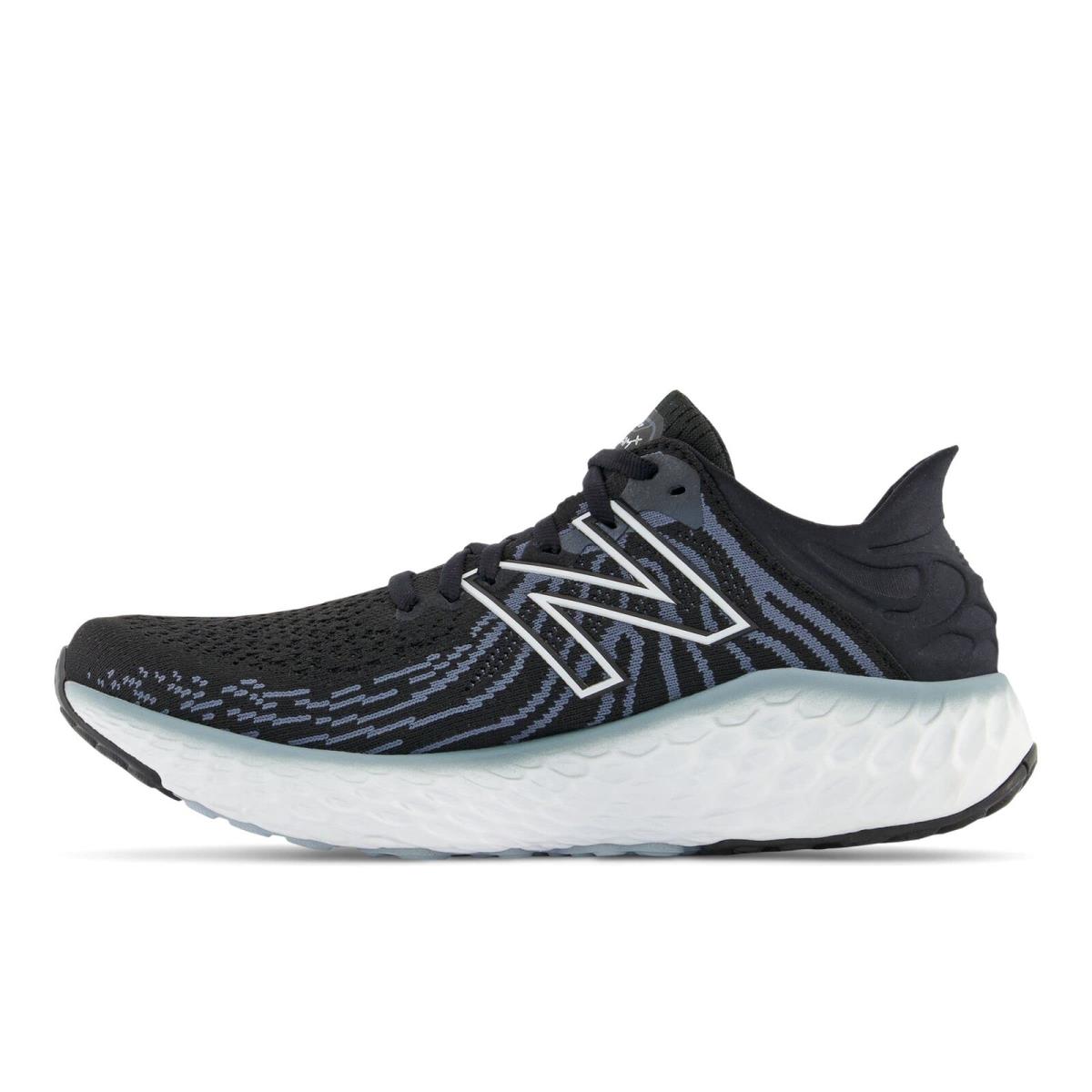 New Balance Women`s Fresh Foam 1080 V11 Sz_6 Wide_black/white - Black/White