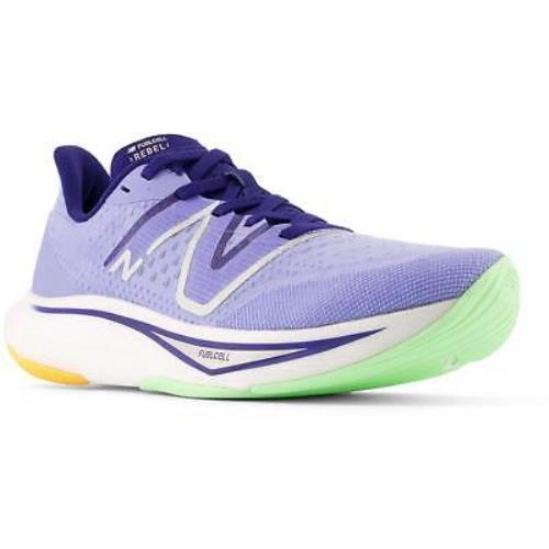 New Balance Womens Fuel Cell Rebel v3 Purple Running Training Shoes Bhfo 0798 - Purple