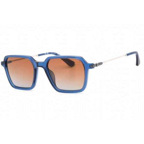 Police SPLL10M-892-52 Sunglasses Size 52mm 145mm 20mm Blue Men