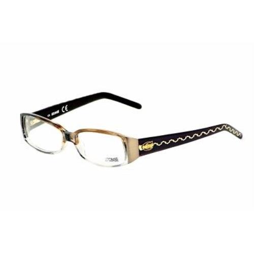 Just Cavalli JC0297 047 Eyeglasses Women`s Light Horn Optical Frame 54mm