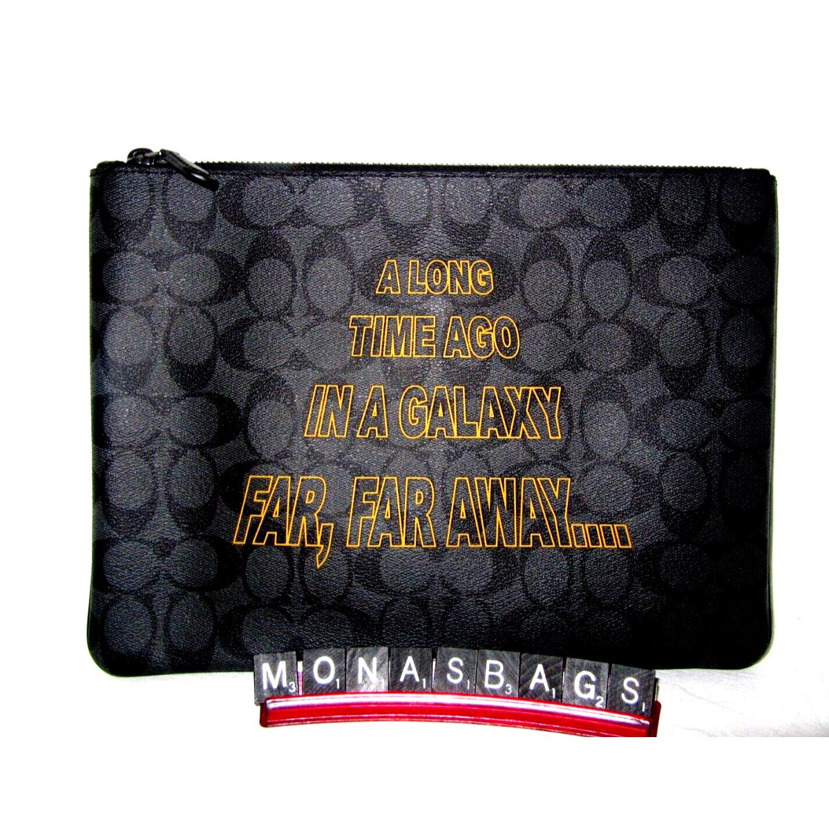 Coach X Star Wars F88119 A Long Time Ago Tablet Tech Portfolio Bag