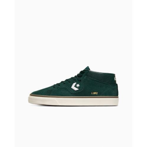 Converse Cons Louie Lopez Pro Mid Deep Emerald/white - A07319C - Deep Emerald/White/Egret