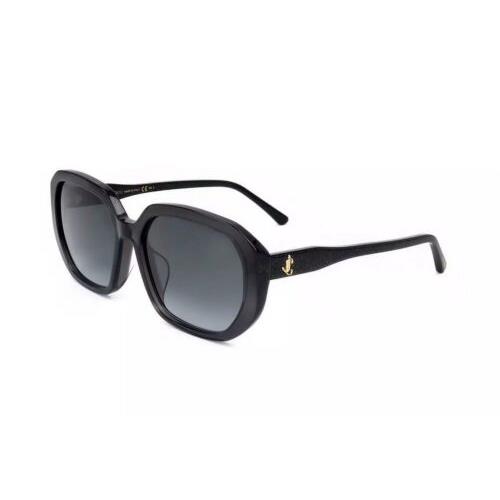 Jimmy Choo JCKARLYFS-KB790-57 Sunglasses Size 57mm 145mm 18 Black Sunglasses N