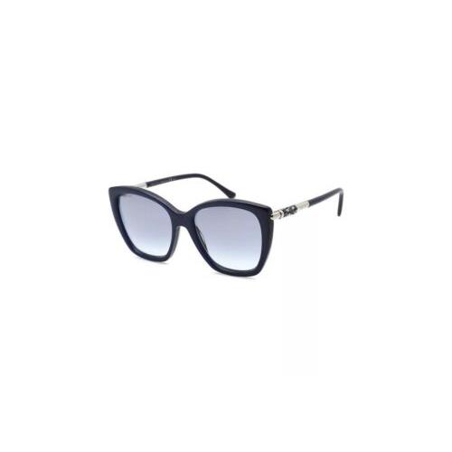 Jimmy Choo JCROSES-0QM4-55 Sunglasses Size 55mm 140mm 18 Blue Sunglasses S