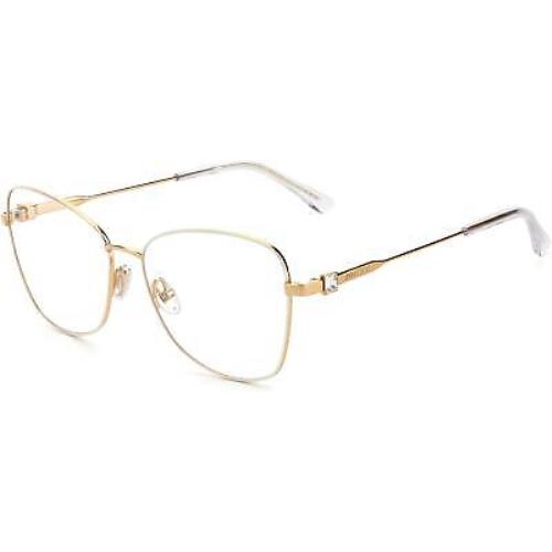 Jimmy Choo Jch 304 Eyeglasses 0IJS Ivory Gold