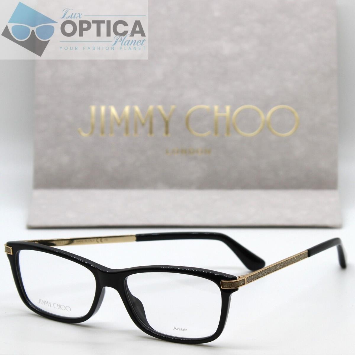 Jimmy Choo JC268/G 0807 Women`s Glasses Black Frame Eyeglasses 54mm