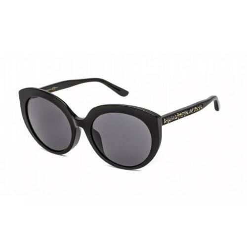 Jimmy Choo JCETTYFS-0807IR-57 Sunglasses Size 57mm 145mm 20 Black Sunglasses N