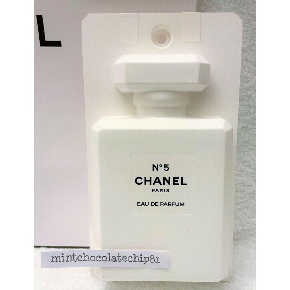 Chanel No.5 N 5 Factory 5 Limited Edition 3.4 Oz. Edp Parfum + Bag