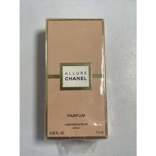 Collector Chanel Allure Pure Parfum Perfume .25fl Oz 7.5ml A01004