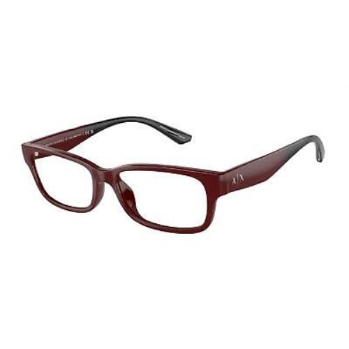 Armani Exchange 3107U Eyeglasses 8298 Red