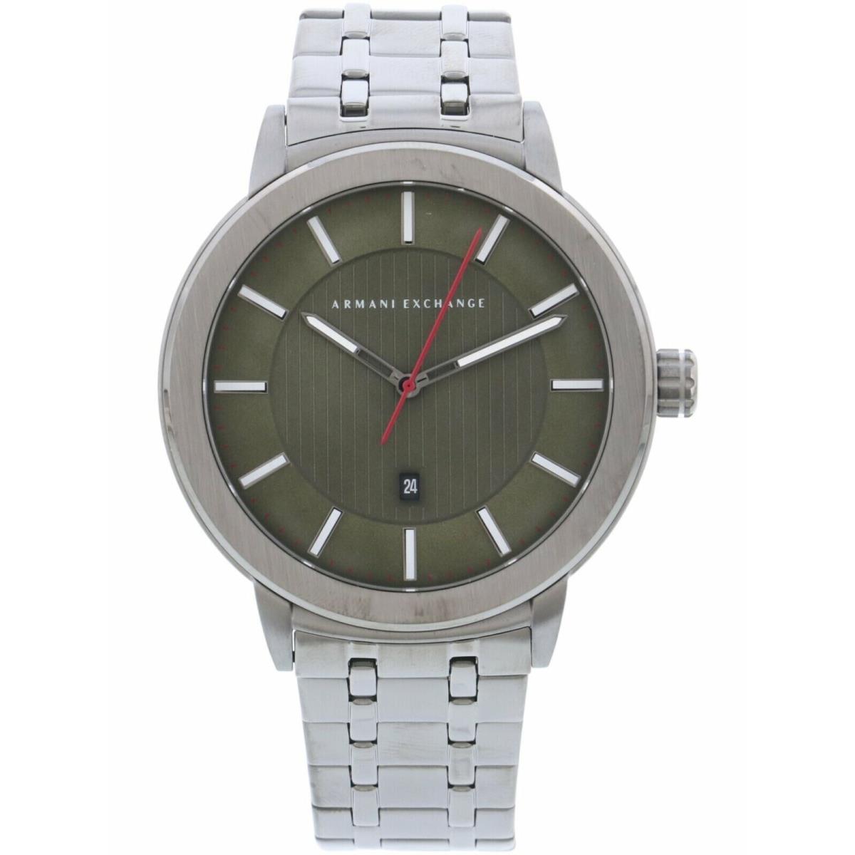 Armani Exchange Men`s 3 Hand Stainless Steel AX1472 Watch