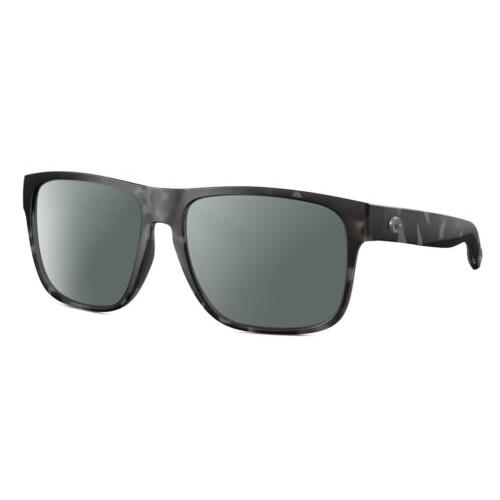 Costa Del Mar Spearo XL Mens Polarized Sunglasses Tiger Shark Grey 59mm 4 Option - Frame: Multicolor, Lens: Blue Mirror Polar