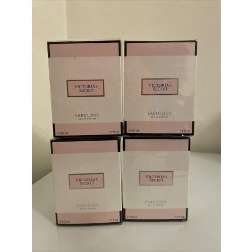 4X Victoria`s Secret Fabulous Perfume Edp Eau DE Parfum 1.7 oz 50ml Ne