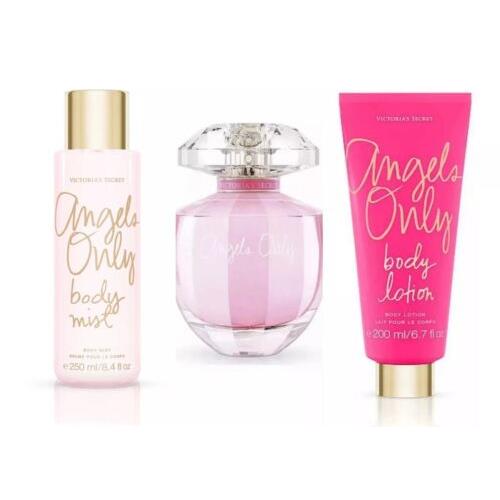 Victoria`s Secret Angels Only Eau de Parfum 1.7 Fl.oz. / Fragrance Mist/ Lotion