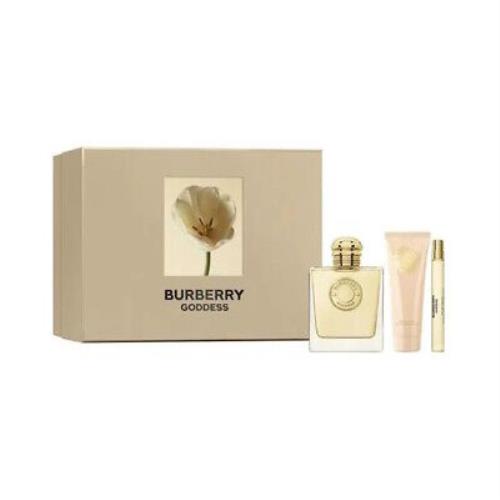Burberry Goddess Edp Parfum 3PC Gift Set For Women