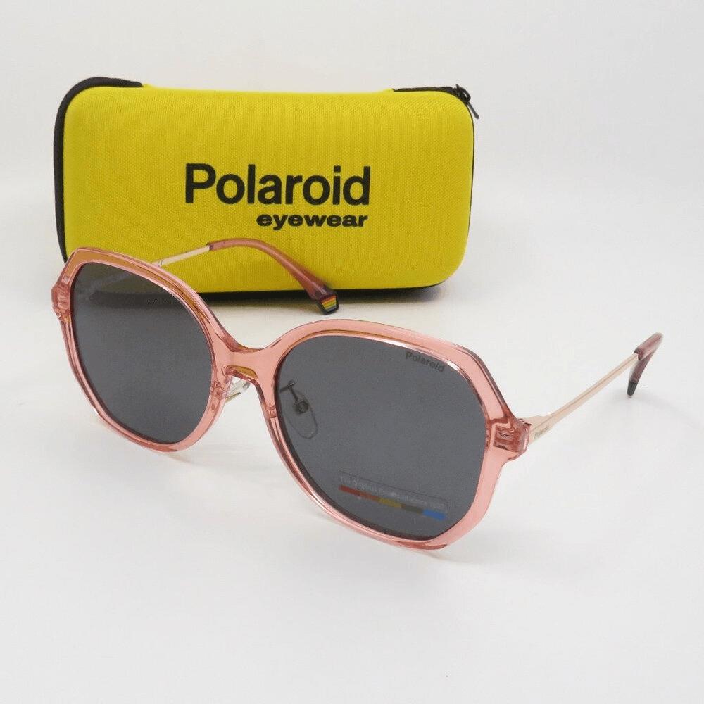 Polaroid Pld 6177/G/S 35J Transparent Pink/solid Grey Sunglasses