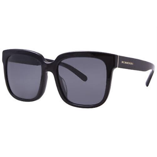 Burberry BE4230D 300187 Sunglasses Women`s Black/grey Square Shape 57mm