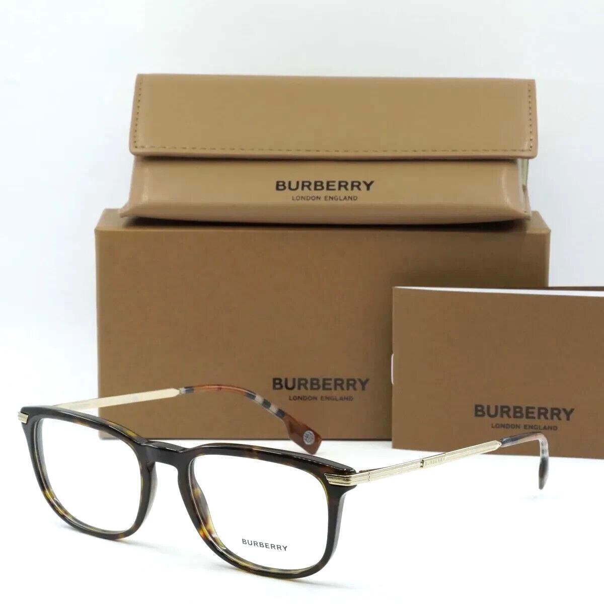 Burberry BE2369 3002 Cedric Dark Havana 56/20/145mm Eyeglasses - Frame: Dark Havana