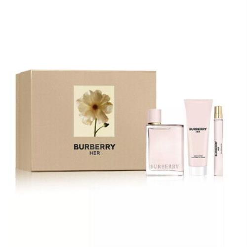 Burberry Her Collection Eau de Parfum 3 Pcs Gift Set