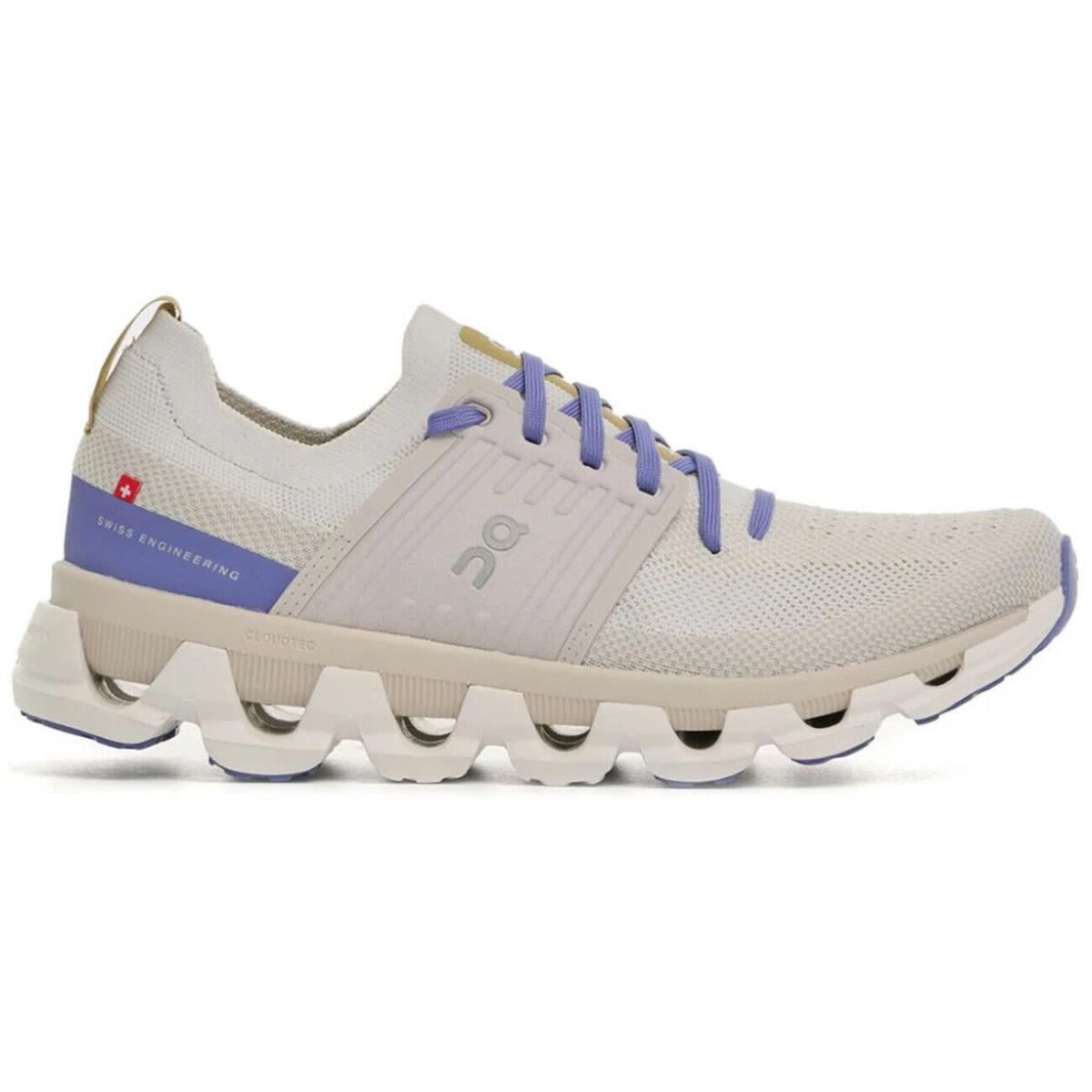 On-running Cloudswift 3WD10451946 White/blueberry Women`s Running Sneakers