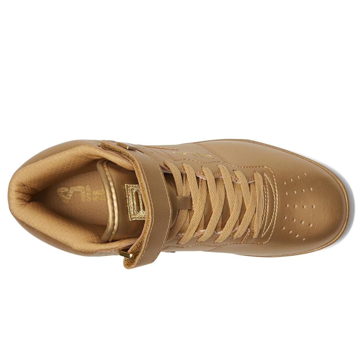 Man`s Sneakers Athletic Shoes Fila Vulc 13 Tonal Gold/Gold