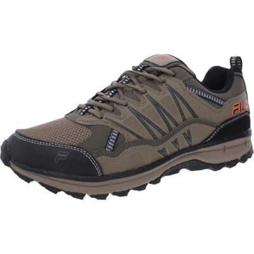 Fila Mens Evergrand TR Brown Hiking Trail Running Shoes 10 Medium D Bhfo 0143 - Medium Brown/Walnut/Very Orange