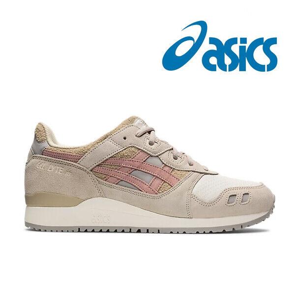 Asics Gel-lyte Iii OG Gtx Gore-tex 1201A504-020 US Man Size Beige / Pink - Beige