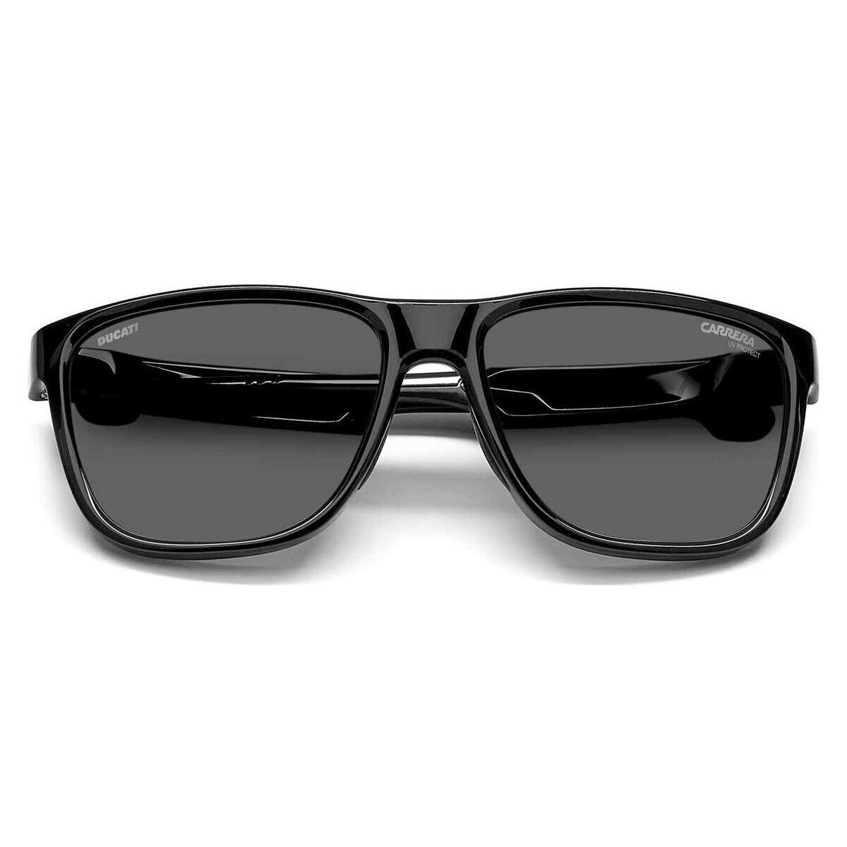 Carrera Carduc 003/S Sunglasses Men Black 57mm - Frame: Black, Lens: Gray