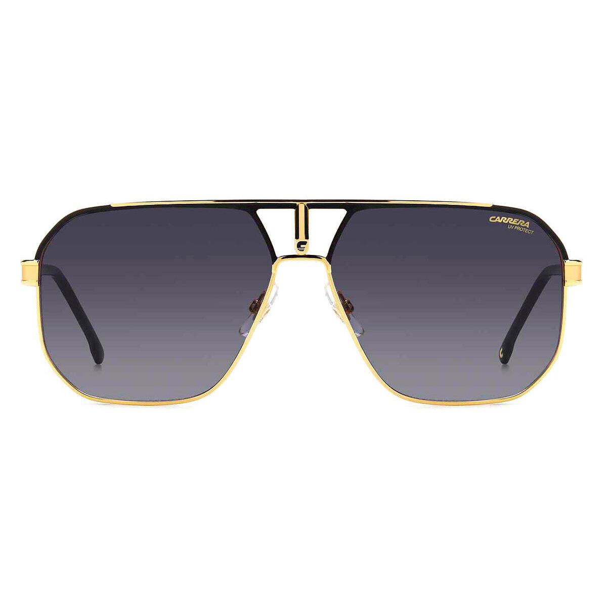 Carrera Car Sunglasses Matte Black Gold Black / Gray Shaded