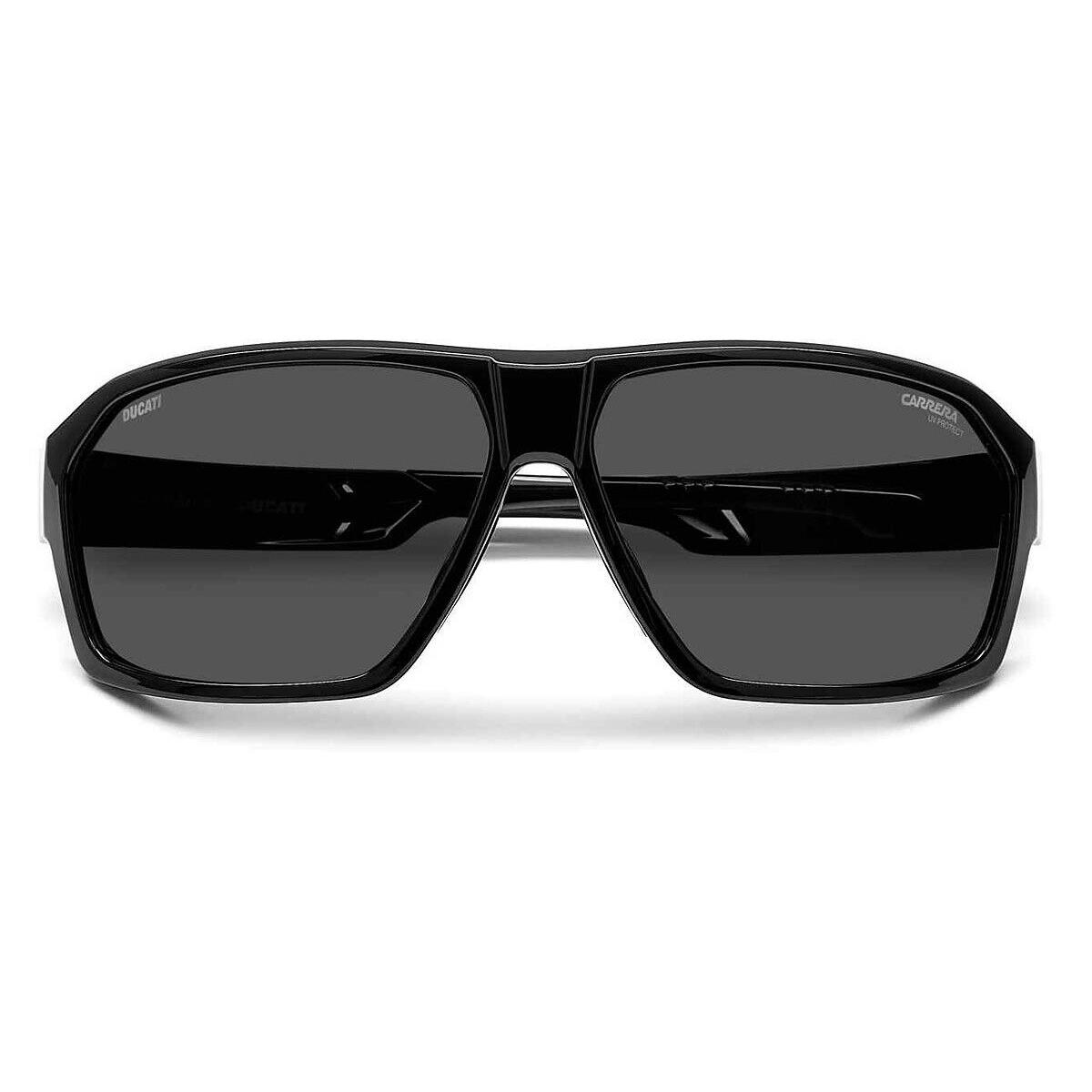 Carrera Carduc 020/S Sunglasses Men Black 66mm - Frame: Black, Lens: Gray