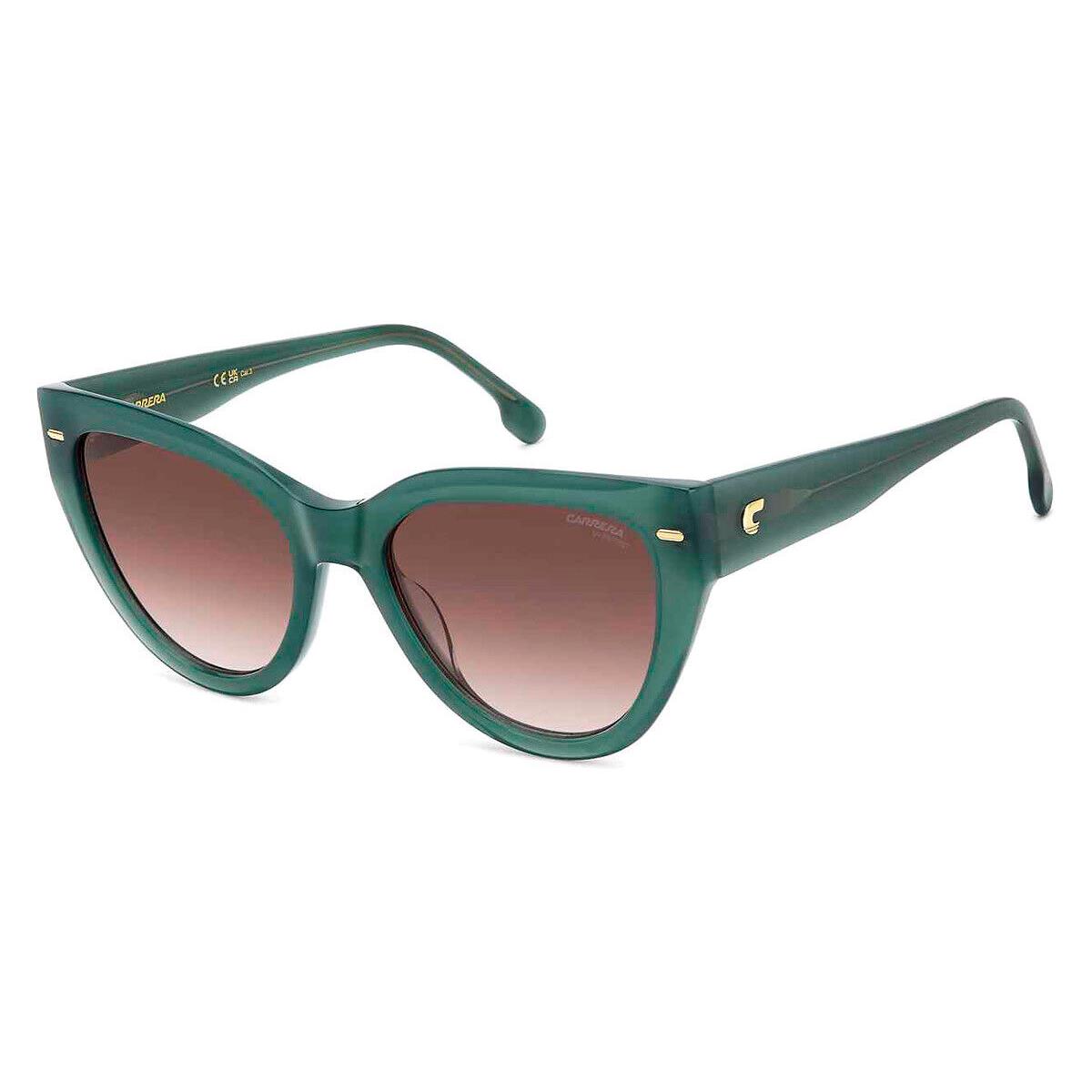 Carrera Car Sunglasses Women Green / Brown Gradient 55mm