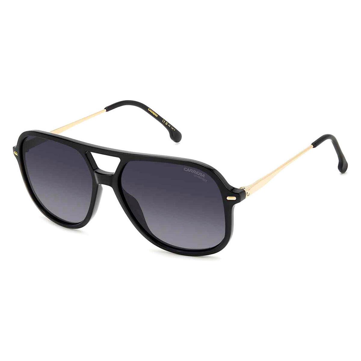 Carrera Car Sunglasses Women Black / Gray Shaded 58mm