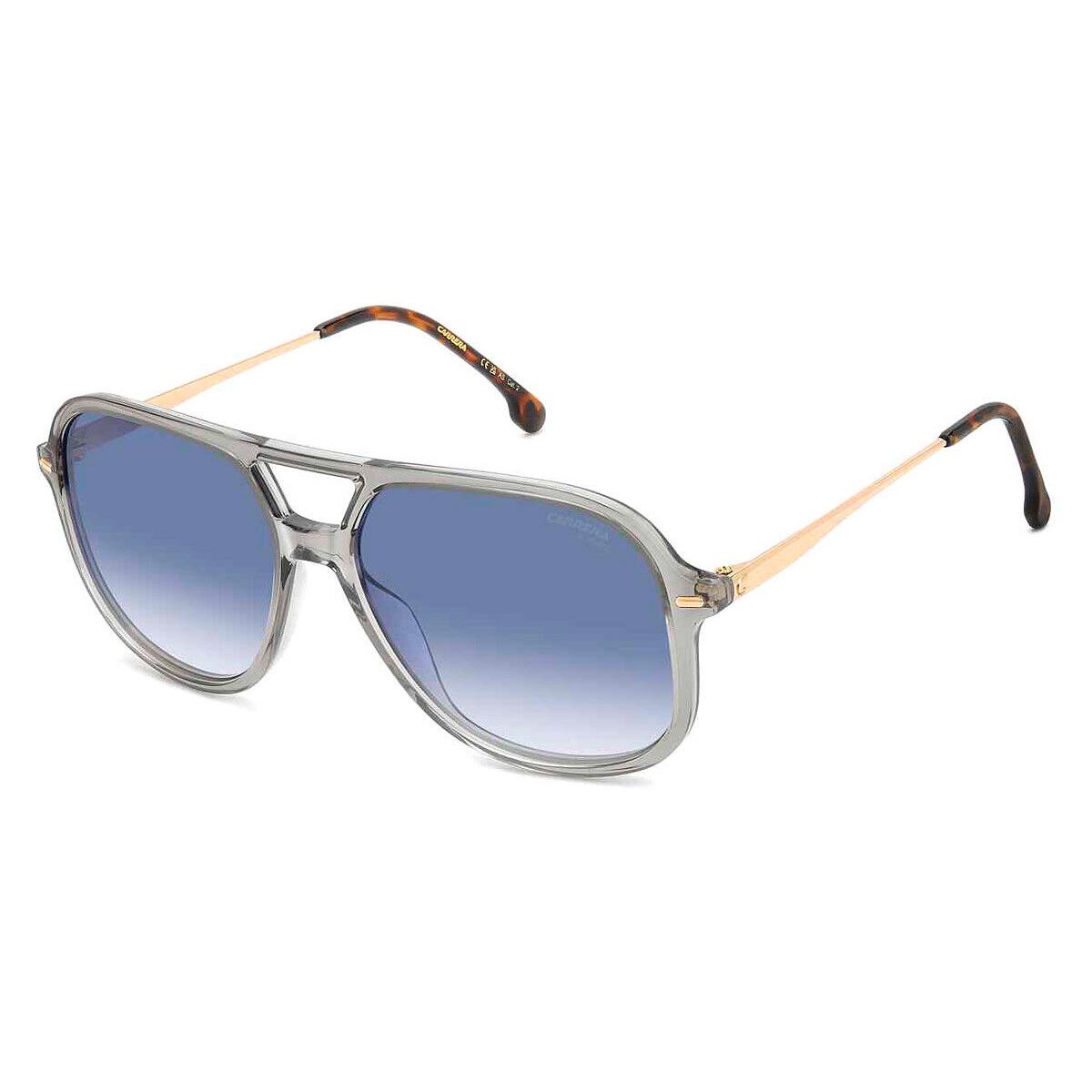 Carrera Car Sunglasses Women Gray / Blue Shaded 58mm