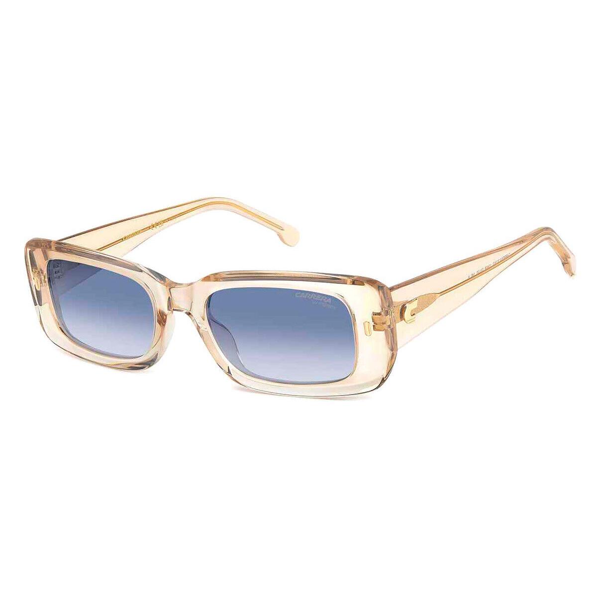 Carrera Car Sunglasses Women Beige / Blue Shaded 53mm