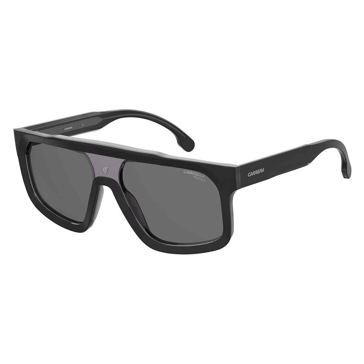 Carrera Car Sunglasses Black Gray / Gray Polarized 59mm