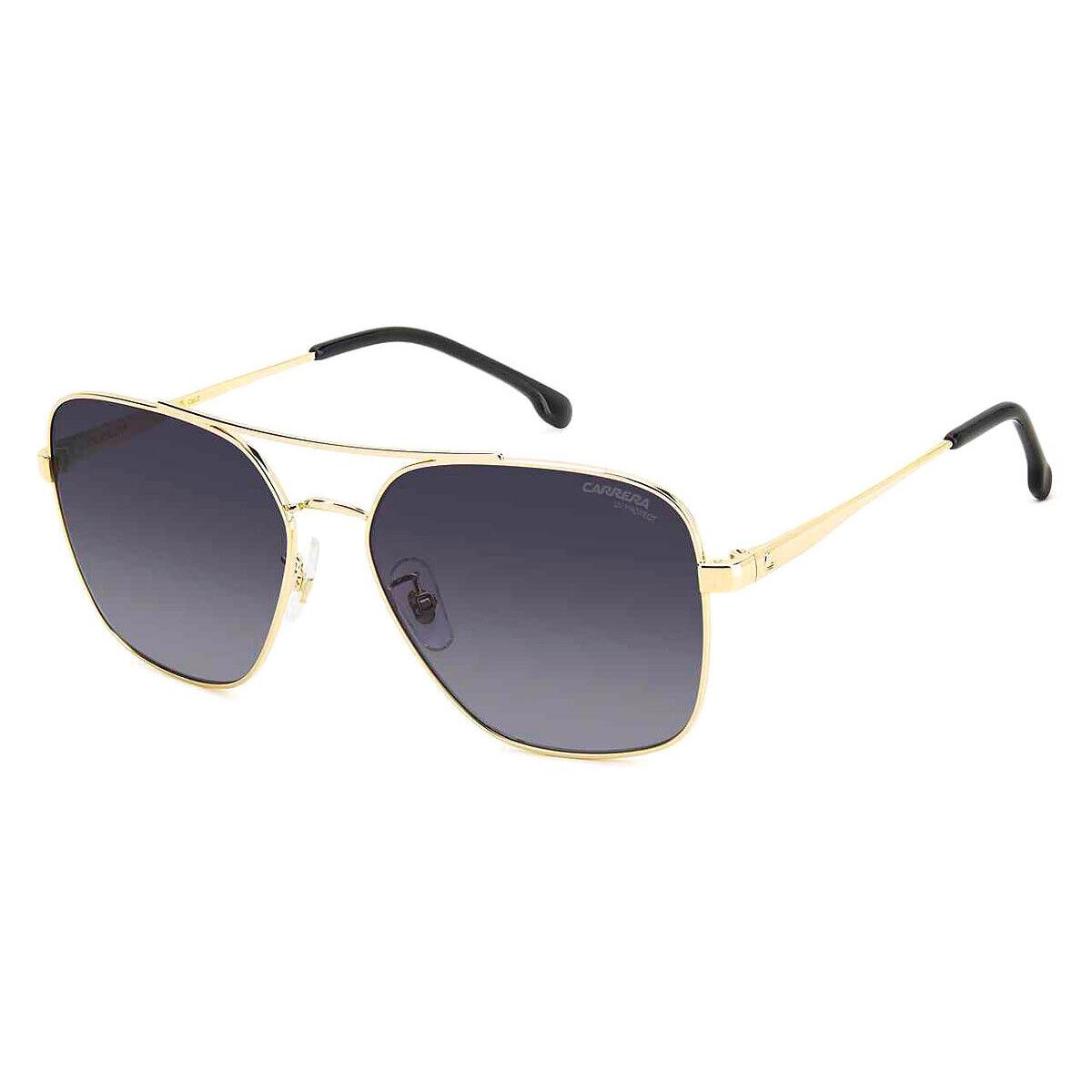 Carrera Car Sunglasses Women Gold / Gray Shaded 60mm