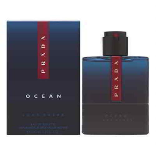 Prada Luna Rossa Ocean For Men 3.3 oz Eau de Toilette Spray