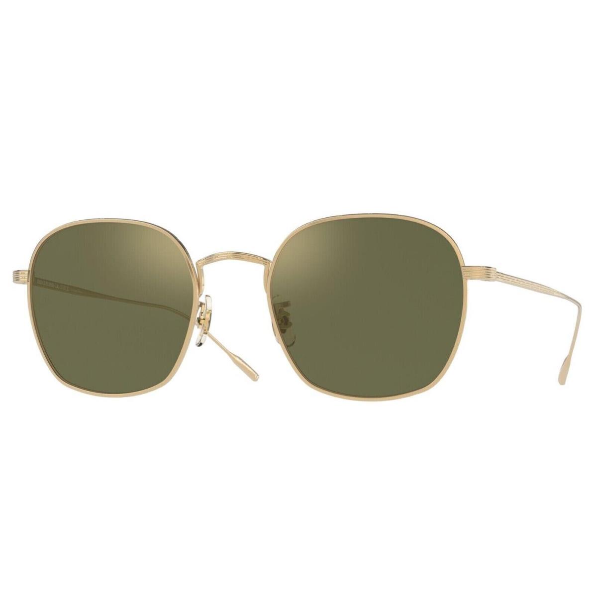 Oliver Peoples Ades OV1307ST 5292O8 50 Gold/G-15 Goldtone Mirrored Sunglasses