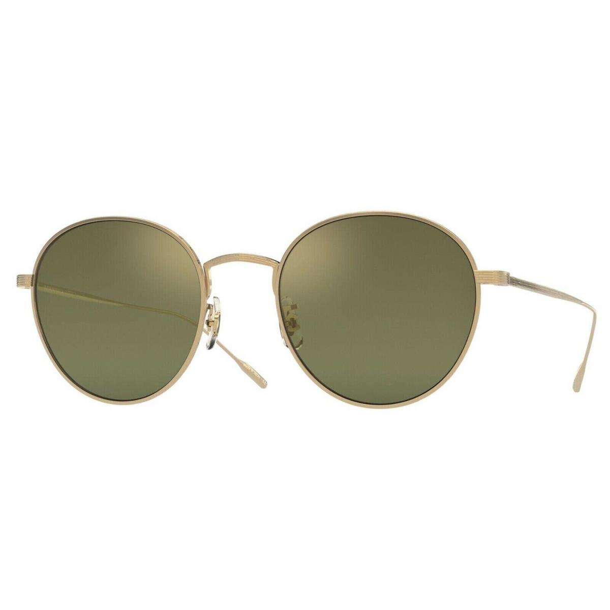 Oliver Peoples Altair OV1306ST 5292O8 50 Gold/G-15 Goldtone Mirrored Sunglasses