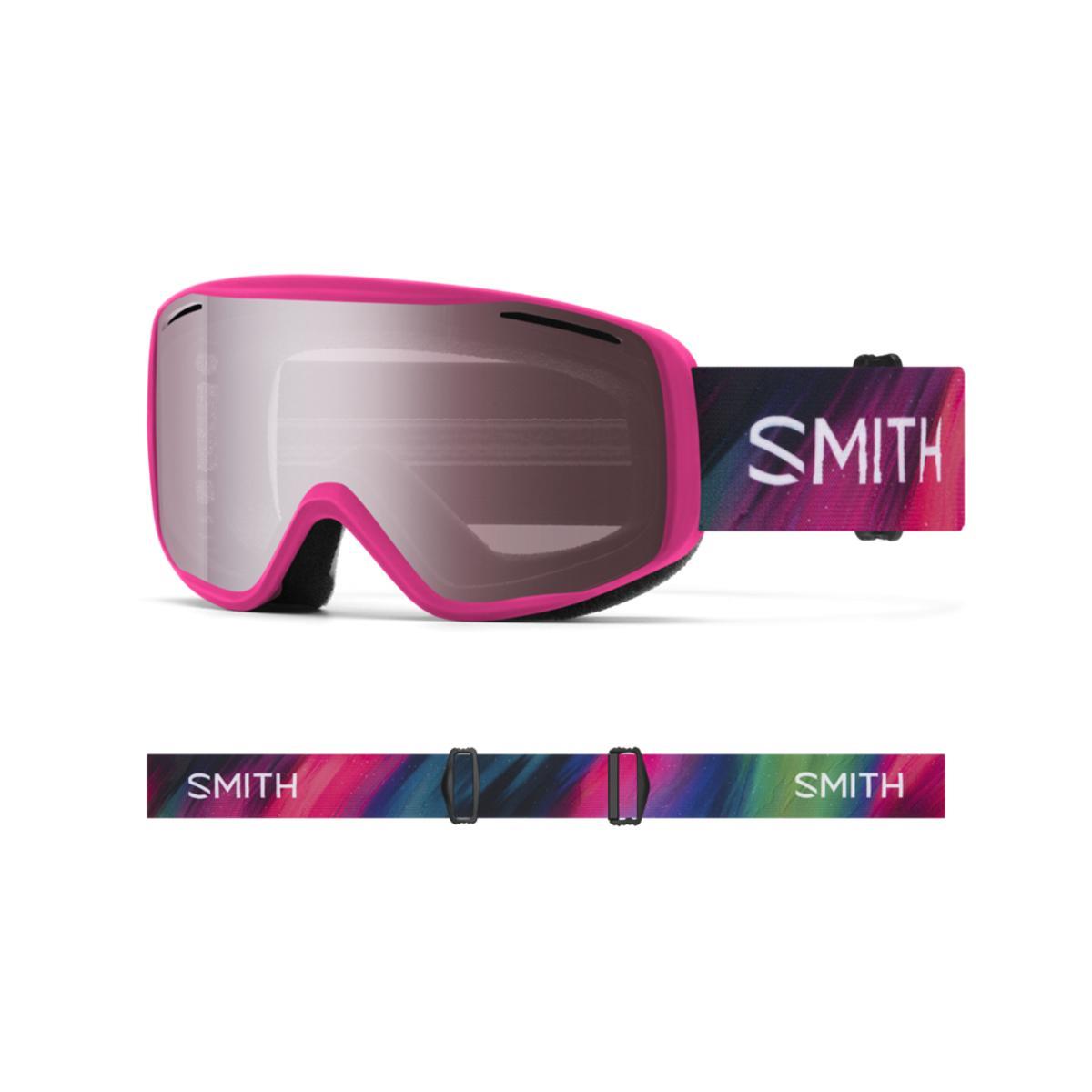 Smith Rally Snow Goggles 2024 Lectric Flamingo Supernova w/ Ignitor Mirror Lens