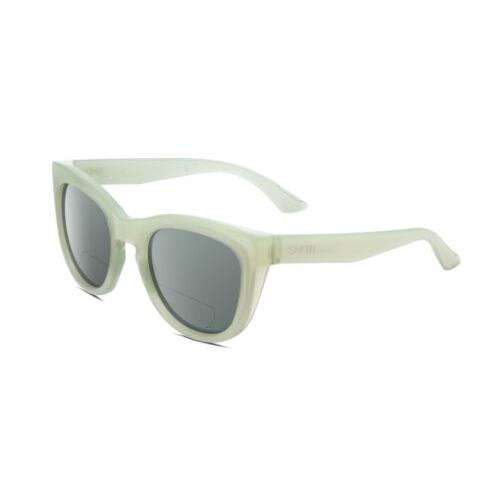 Smith Optics Sidney Women Cateye Polarized Bifocal Sunglasses Green Crystal 52mm