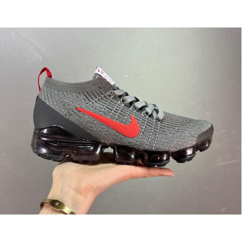 Men`s Size Nike Air Vapormax Flyknit 3 Gray Free Transport - Gray