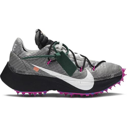 Women`s Nike Vapor Street X Off White `laser Fuchsia` CD8178 001 - Black/White/Black/Laser Fuchsia