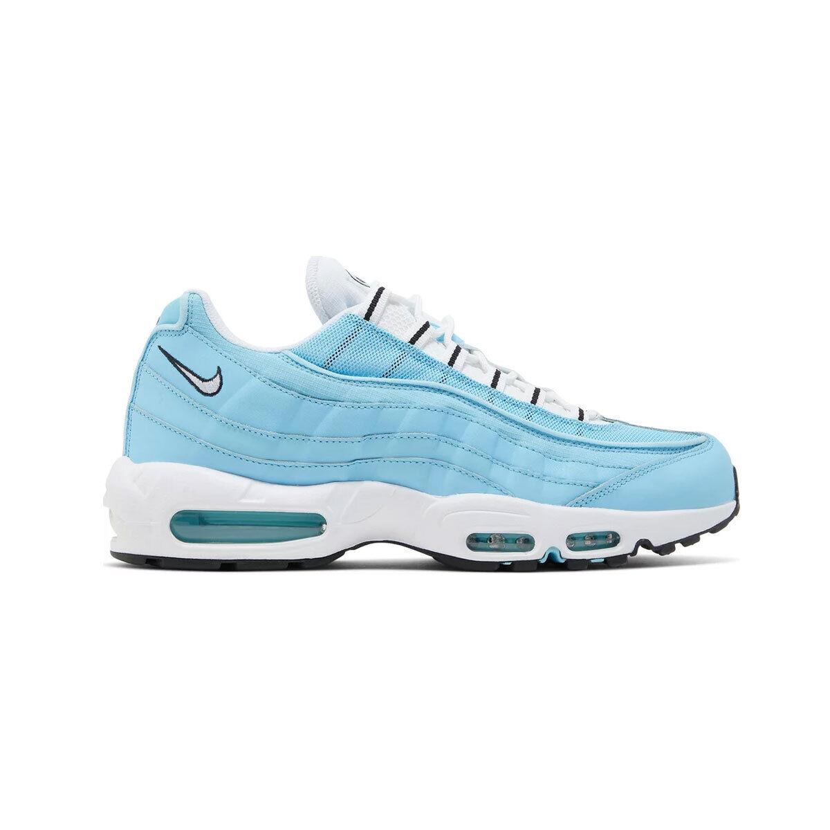 Nike Men`s Air Max 95 University Blue DZ4395-400 Blue/white SZ 7-15