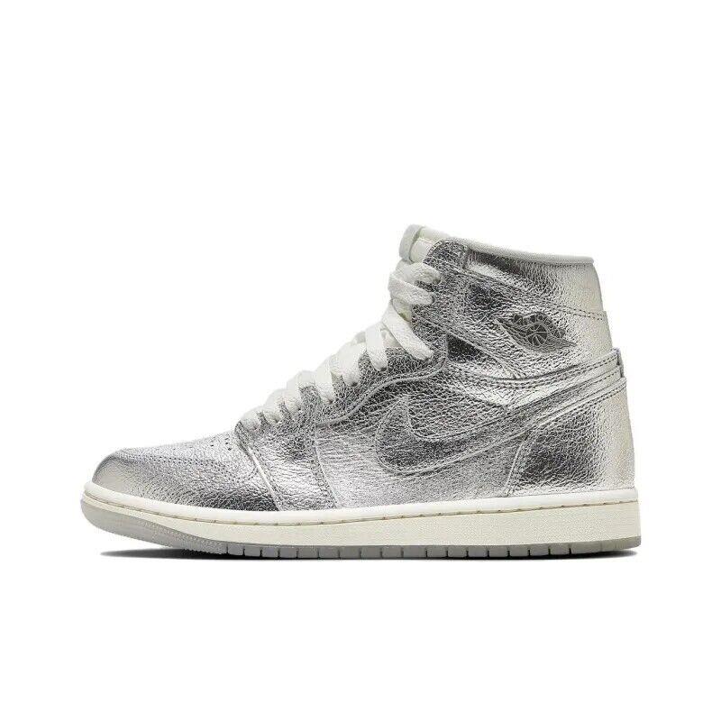 Nike Air Jordan 1 Retro High OG Chrome FN7249-001 Womens - Silver