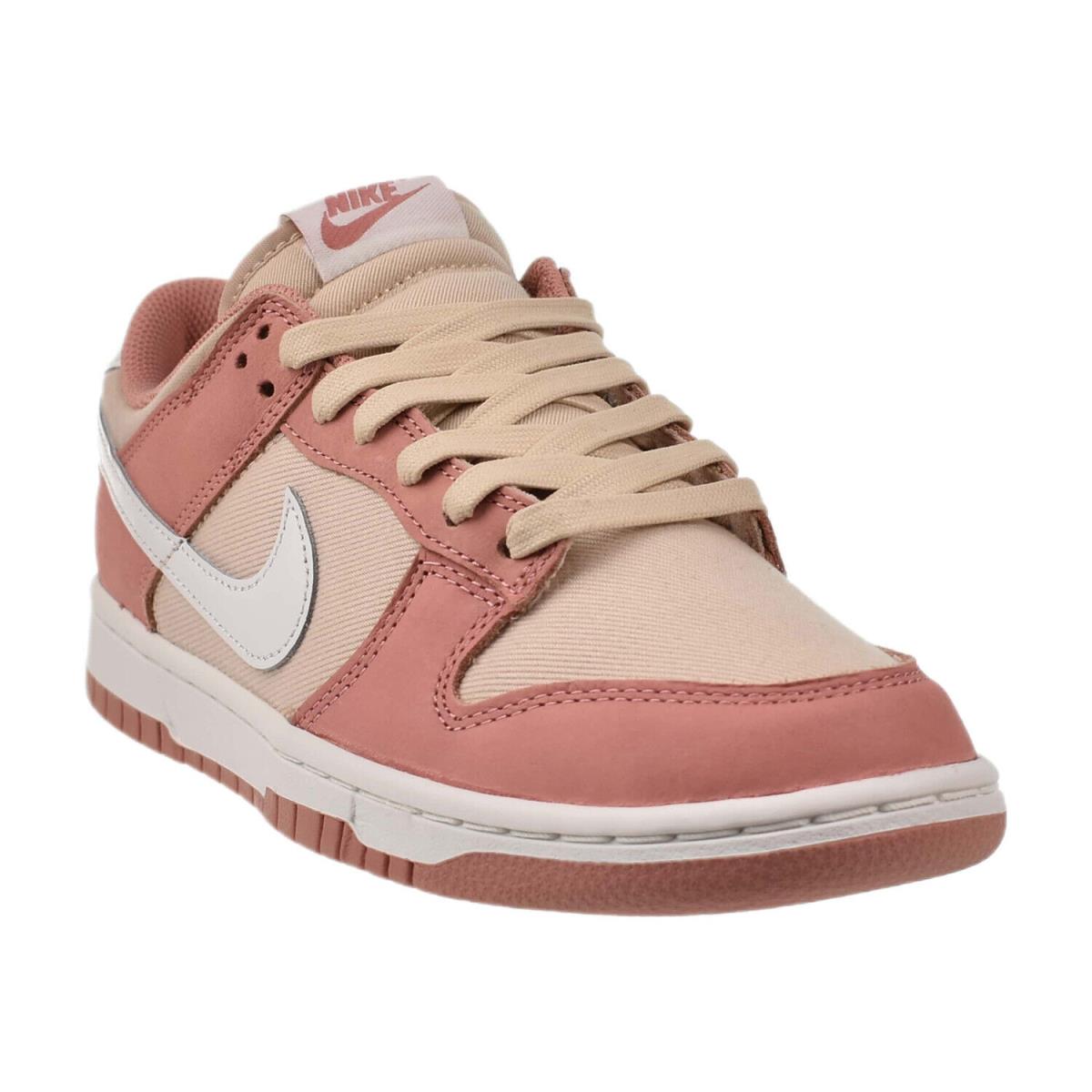 Nike Dunk Low Prm Men`s Shoes Red-stardust FB8895-601 - Red-Stardust